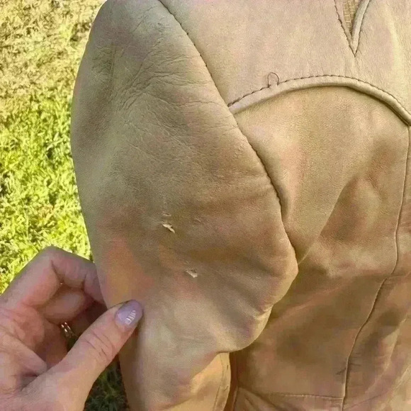 Ms. Pioneer Albuquerque leather jacket. Size 10. Vintage rockabilly western - Picture 9 of 15